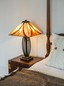 Preview: Elstead Asheville Tischleuchte E27 2-fach 64cm Valiant Bronze