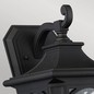 Preview: Elstead Bedford Außen-Wandleuchte E27 39cm Mystic Schwarz IP44 Anti-Meerwasser