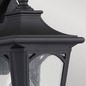 Preview: Elstead Bedford Außen-Wandleuchte E27 32cm Mystic Schwarz IP44 Anti-Meerwasser