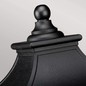 Preview: Elstead Bedford Außen-Stehleuchte E27 Mystic Schwarz IP44 Anti-Meerwasser