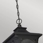 Preview: Elstead Bedford Außen-Hängeleuchte E27 Mystic Schwarz IP44 Anti-Meerwasser