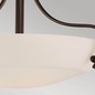 Preview: Elstead Chantilly Deckenleuchte E27 3-fach Palladianische Bronze