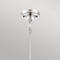 Preview: Elstead Emery Hängeleuchte E27 28cm Imperial Silber