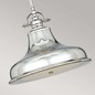 Preview: Elstead Emery Hängeleuchte E27 28cm Imperial Silber