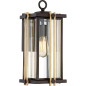 Preview: Elstead Goldenrod Außen-Wandleuchte E27 42cm Westliche Bronze IP44
