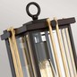 Preview: Elstead Goldenrod Außen-Wandleuchte E27 42cm Westliche Bronze IP44
