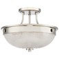Preview: Elstead Mantle Deckenleuchte E27 2-fach Poliertes Nickel