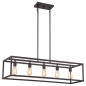 Preview: Elstead New Harbor Kronleuchter E27 5-fach Westliche Bronze