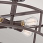 Preview: Elstead New Harbor Deckenleuchte E27 4-fach Westliche Bronze