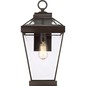 Preview: Elstead Ravine Außen-Wandleuchte E27 51cm Westliche Bronze IP44