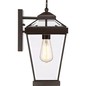 Preview: Elstead Ravine Außen-Wandleuchte E27 41cm Westliche Bronze IP44
