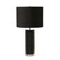 Preview: Elstead Ripple Tischleuchte E27 Schwarz Schwarz, Made in UK