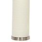 Preview: Elstead Ripple Tischleuchte E27 Weiß Weiß, Made in UK