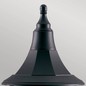 Preview: Elstead Shannon Außen-Stehleuchte E27 50cm Schwarzes Polykarbonat IP44 Anti-Meerwasser
