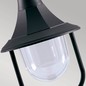 Preview: Elstead Shannon Außen-Stehleuchte E27 50cm Schwarzes Polykarbonat IP44 Anti-Meerwasser