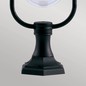Preview: Elstead Shannon Außen-Stehleuchte E27 50cm Schwarzes Polykarbonat IP44 Anti-Meerwasser