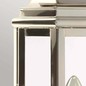 Preview: Elstead St Martins Außen-Wandleuchte E27 Poliertes Nickel IP44
