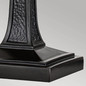 Preview: Elstead Alderley Tischlampe E14 Vintage-Bronze Tiffanyglas