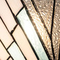 Preview: Elstead Alderley Wandleuchte E14 2-fach Vintage-Bronze Tiffanyglas