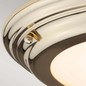 Preview: Elstead Welland LED Deckenleuchte 4cm Poliertes Messing IP54
