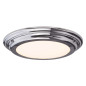 Preview: Elstead Welland LED Deckenleuchte 4cm Poliertes Chrom IP54