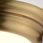 Preview: Elstead Welland LED Deckenleuchte 5cm Gealtertes Messing