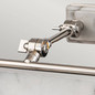 Preview: Elstead Winchfield Bilderleuchte E14 4-fach Poliertes Nickel & Weißer Marmoreffekt Nickel poliert und weiße Marmor Optik