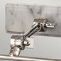 Preview: Elstead Winchfield Bilderleuchte E14 2-fach Poliertes Nickel & Weißer Marmoreffekt Nickel poliert und weiße Marmor Optik