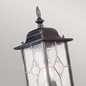 Preview: Elstead Wexford Außen-Wandleuchte E27 54cm Schwarz-Silber IP44