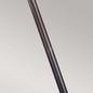 Preview: Elstead Wexford Außen-Stehleuchte E27 124cm Schwarz-Silber IP44