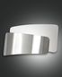 Preview: Fabas Luce Wandleuchte Slane E27 190x95mm Chromfarben