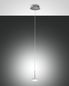 Preview: Fabas Luce LED Pendelleuchte Hale Ø100mm 8W Warmweiß Aluminium