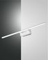 Preview: Fabas Luce LED Bad-Wand/Spiegelleuchte Nala 60x110mm 15W Warmweiß IP44 Weiß