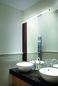 Preview: Fabas Luce LED Bad-Wand/Spiegelleuchte Nala 60x110mm 15W Warmweiß IP44 verchromt