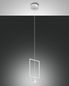 Preview: Fabas Luce LED Pendelleuchte Sirio 2000x180mm 8W Warmweiß Weiß