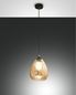 Preview: Fabas Luce Pendelleuchte Gisella E27 Ø200mm Bernstein