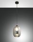 Preview: Fabas Luce Pendelleuchte Infinity E27 Ø200mm Grau