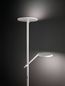 Preview: Fabas Luce LED Stehleuchte Regina 90Ra 1880x500mm 36+12W Warmweiß Weiß dimmbar