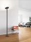 Preview: Fabas Luce Regina LED Stehleuchte 35W dimmbar steuerbare Lichtfarbe Schwarz 3551-12-101