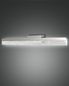 Preview: Fabas Luce LED Bad-Wand/Spiegelleuchte Sinis 66x77mm 15W Warmweiß IP44 verchromt