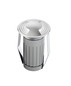 Preview: Fabas Luce ABILENE 2 SILVER LED Außeneinbauleuchte 2.8W warmweiß Edelstahl 6909-02-024