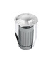 Preview: Fabas Luce YUMA 2 SILVER LED Außeneinbauleuchte 2.8W warmweiß Edelstahl 6910-02-024