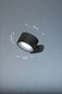 Preview: FHL Magnetic LED Wandleuchte 2W dimmbar Akku CCT einstellbare Lichtfarbe schwarz 830048