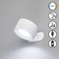 Preview: FHL Magnetic LED Wandleuchte 2W dimmbar Akku CCT einstellbare Lichtfarbe weiß 830049