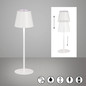 Preview: FHL Viletto LED Tischleuchte 2W dimmbar Akku warmweiss sandweiß 850354