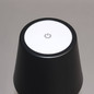 Preview: FHL Viletto LED Tischleuchte 2W dimmbar Akku warmweiss sandschwarz 850355