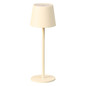 Preview: FHL Roxi LED Tischleuchte 1,5W dimmbar Akku CCT einstellbare Lichtfarbe sandbeige 850422
