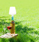 Preview: FHL Fiocco LED Tischleuchte 1,5W dimmbar Akku warmweiss weiß 850505
