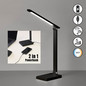 Preview: FHL Ole LED Tischleuchte 2,5W dimmbar Akku CCT einstellbare Lichtfarbe schwarz 850507