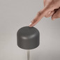 Preview: FHL Finley LED Tischleuchte 1W dimmbar Akku warmweiss sandgrau 850592